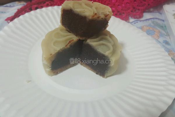 日式桃山皮月饼的做法图解12