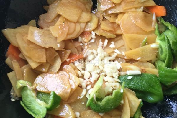 青椒土豆片的做法图解4