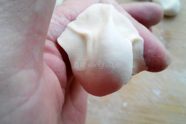 猪肉韭菜水饺的做法图解12