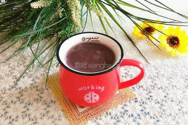黑米黄豆糊（豆浆米糊系列之一）的做法图解1