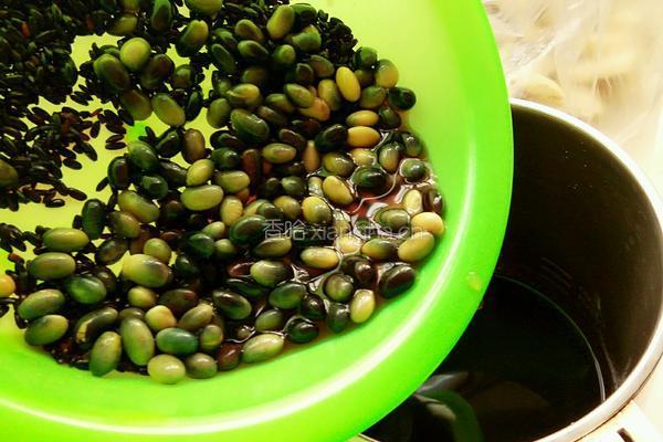 黑米黄豆糊（豆浆米糊系列之一）的做法图解4