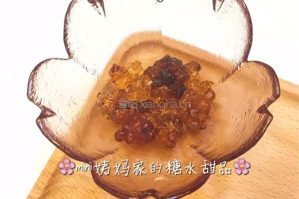 蔓越莓皂角米桃花泪羹的做法图解1