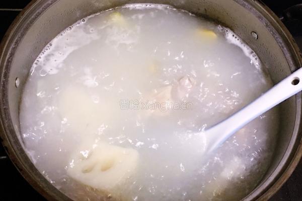 排骨杂粮菌汤的做法图解11