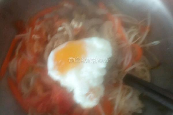 韩式拌饭的做法图解4
