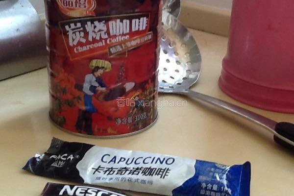 用咖啡粉制作现磨般的纯香Coffee～的做法图解1