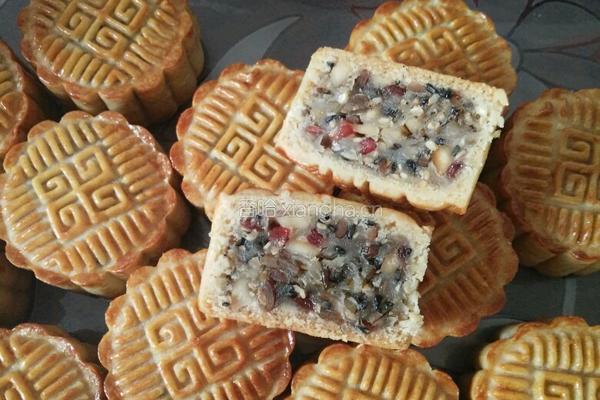 五仁月饼馅的做法图解9