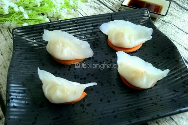 水晶虾饺的做法图解14