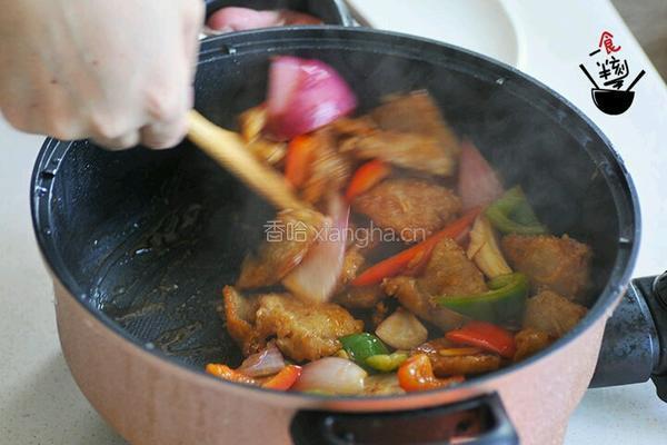 锅包肉的做法图解8