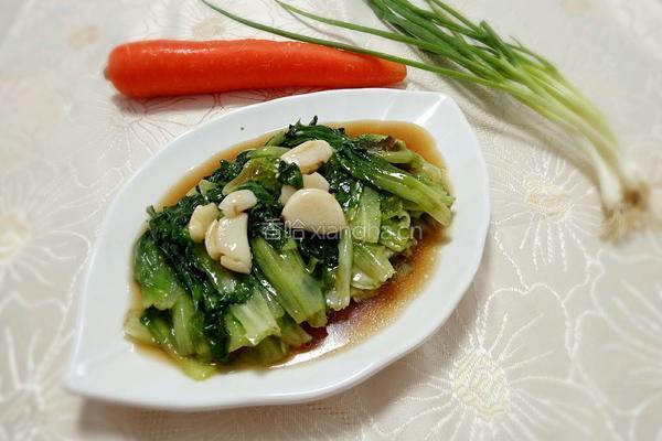 蚝油生菜的做法图解8