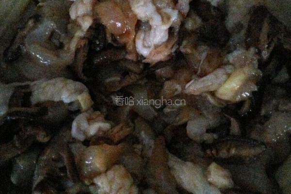鸡胸肉冬菇电饭煲焗饭的做法图解6