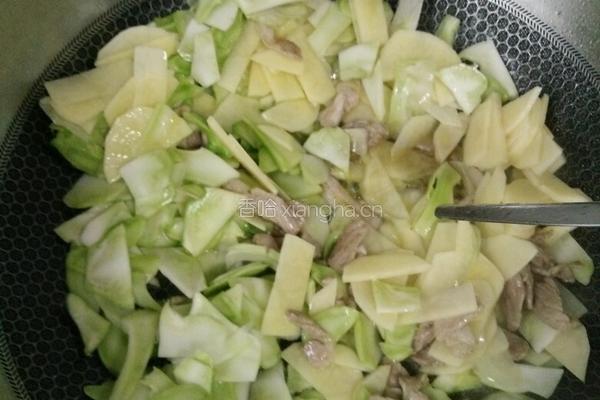 西兰花梗土豆片的做法图解7