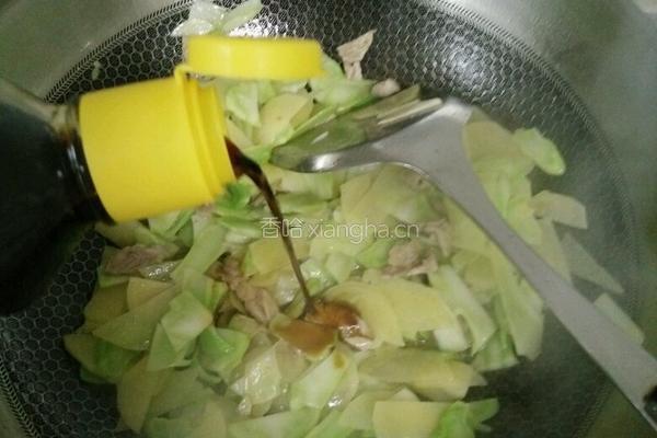 西兰花梗土豆片的做法图解8