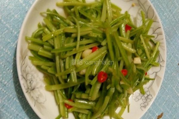 红薯杆菜的做法图解7
