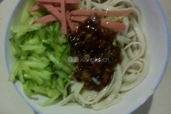 家常炸酱面的做法图解4