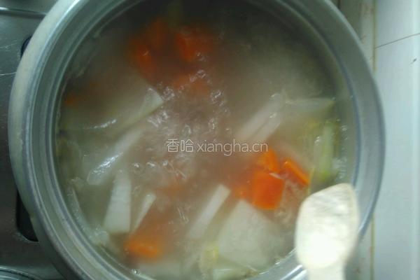 胡萝卜冬瓜骨头汤的做法图解14