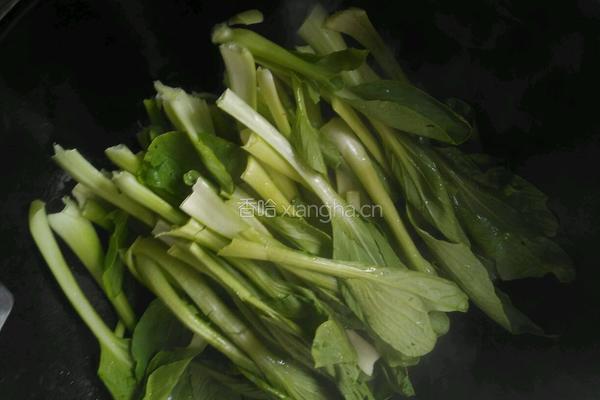 猪油青菜的做法图解4