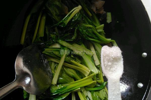 猪油青菜的做法图解6