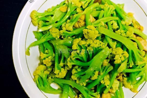 肉片炒菜花的做法图解8