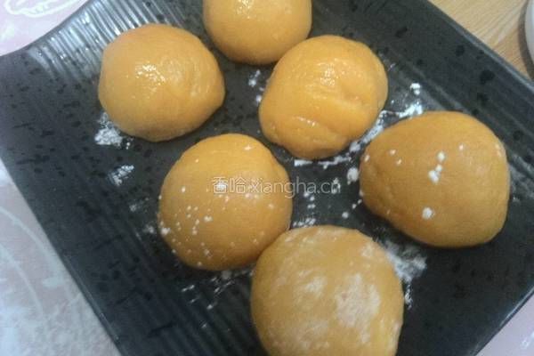 胡萝卜冰皮月饼的做法图解10