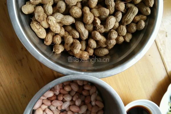 香辣花生咸末的做法图解1