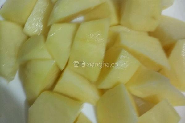 土豆焖红烧肉的做法图解12