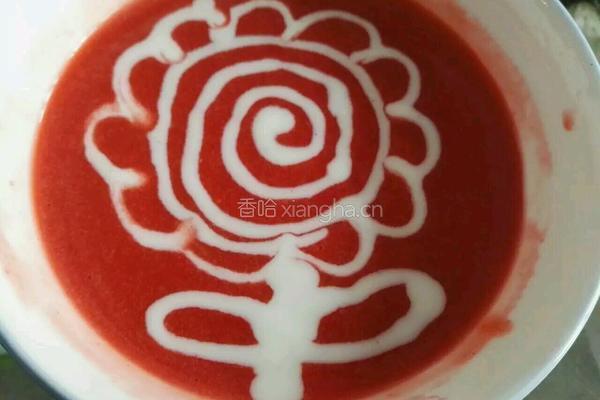 西瓜酸奶汁的做法图解4