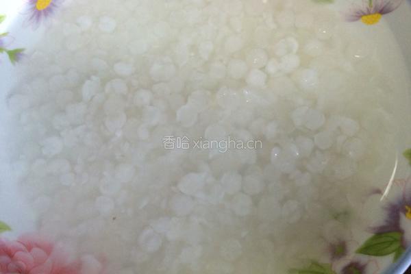 芒果牛奶西米露的做法图解2