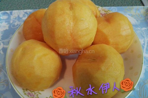 黄桃罐头的做法图解2