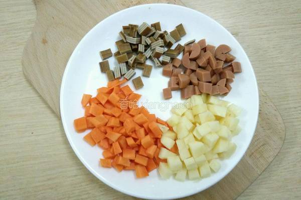 番茄焖饭的做法图解3