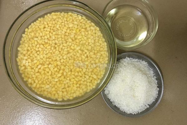 绿豆馅的做法图解2