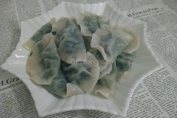韭菜素饺子的做法图解10