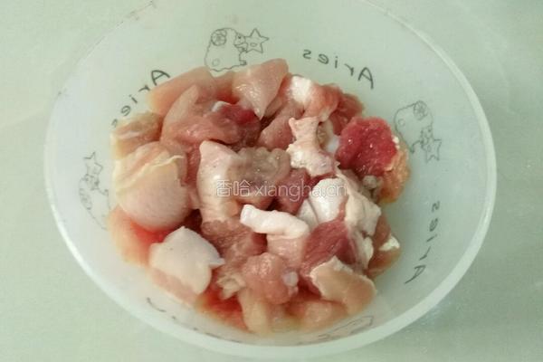 丝瓜炒肉的做法图解3