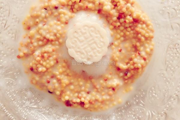 蒙古族特色食品－酸奶拌炒米（减肥.营养价值高）