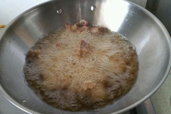 彩椒肉段的做法图解4