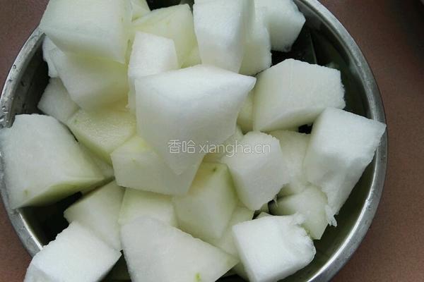 冬瓜意仁扇骨汤的做法图解3