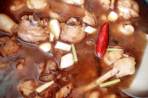土豆烧鸡块的做法图解9