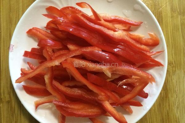 韭菜苔炒肉的做法图解5
