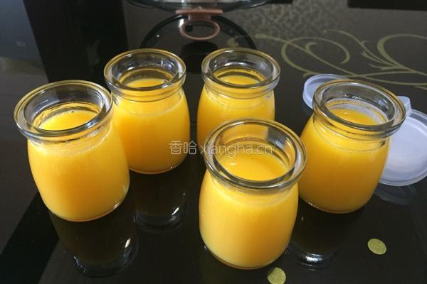 芒果布丁的做法图解4