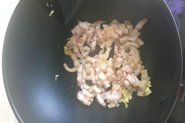 五花肉烧豆腐干的做法图解3