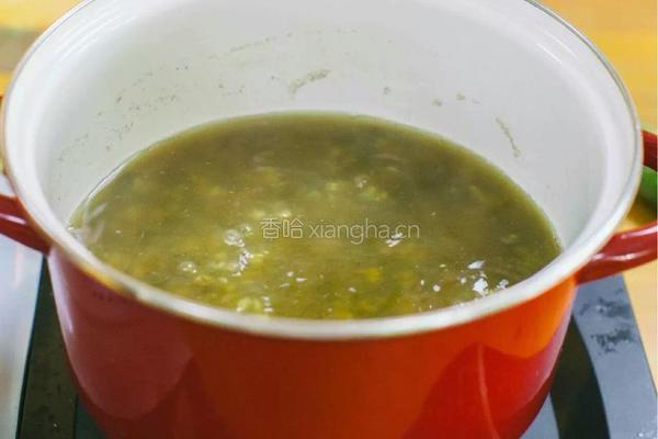 绿豆地瓜糖水的做法图解4