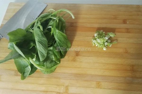 玉米糊菜叶粥的做法图解5