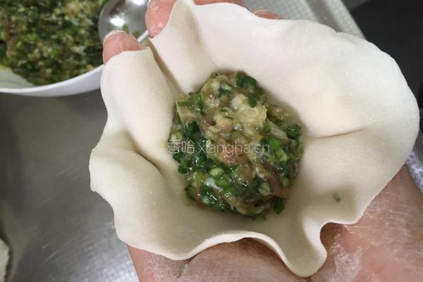 猪肉韭菜饺子的做法图解5