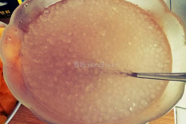 椰汁西米露的做法图解5