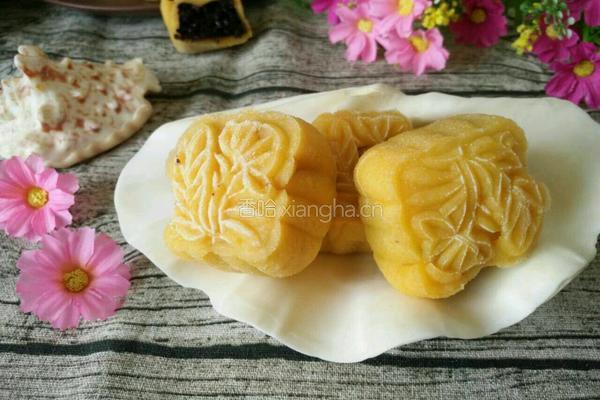 黄金南瓜月饼的做法图解14