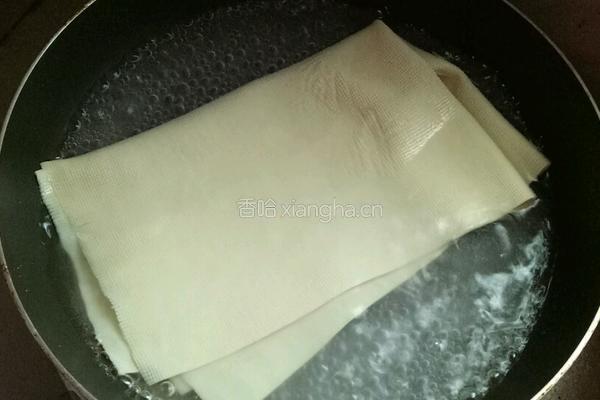 酱香鲜蔬豆皮卷的做法图解5