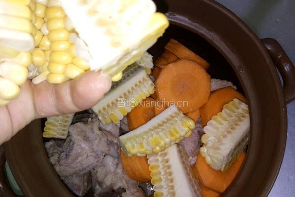 玉米排骨红萝卜汤的做法图解6