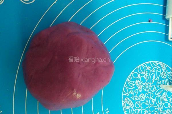 紫薯冰皮月饼的做法图解6