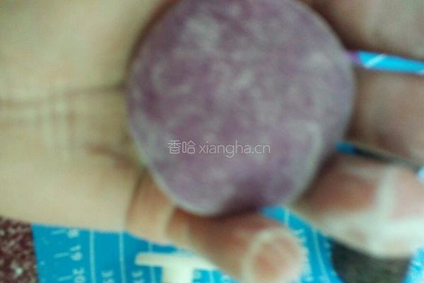 紫薯冰皮月饼的做法图解9