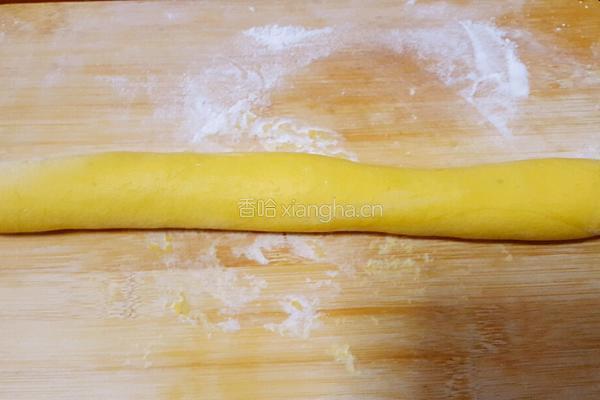 绿豆沙馅南瓜月饼的做法图解7