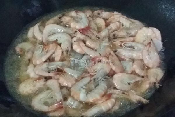 辣椒炒虾的做法图解3